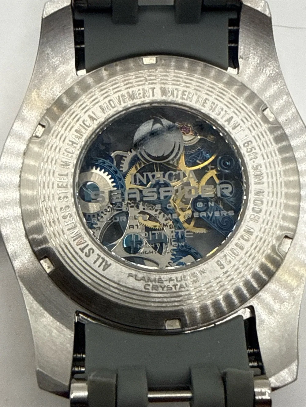 nvicta Sea Spider Mechanical Watch 80126 Needs New Band!